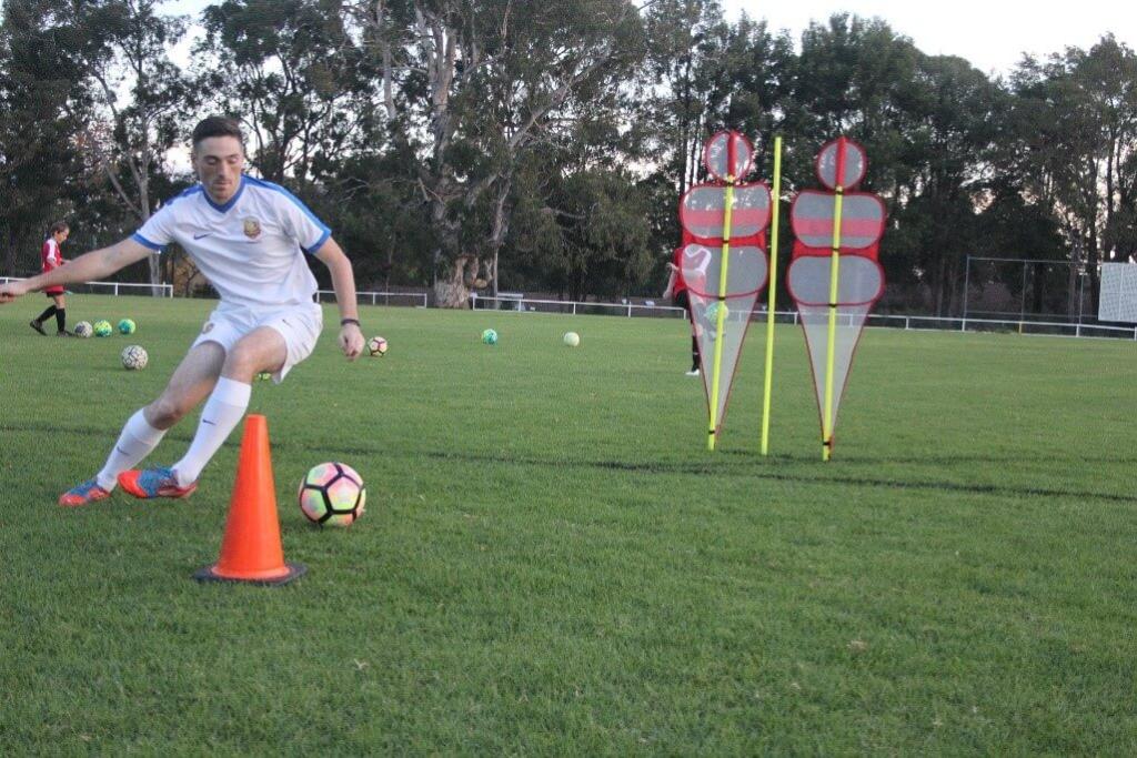 How To Become A Better Football Striker! | Golden Boot Strikers Academy