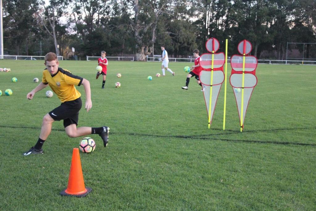 How To Become A Better Football Striker! | Golden Boot Strikers Academy