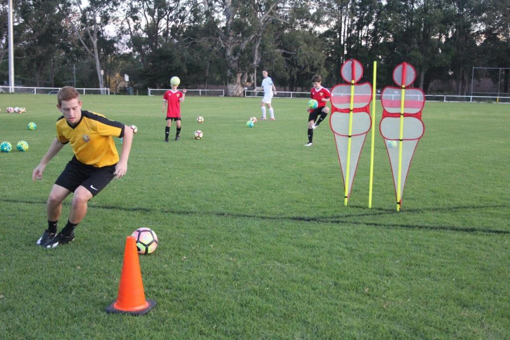How To Become A Better Football Striker! | Golden Boot Strikers Academy