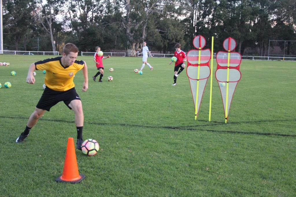 How To Become A Better Football Striker! | Golden Boot Strikers Academy