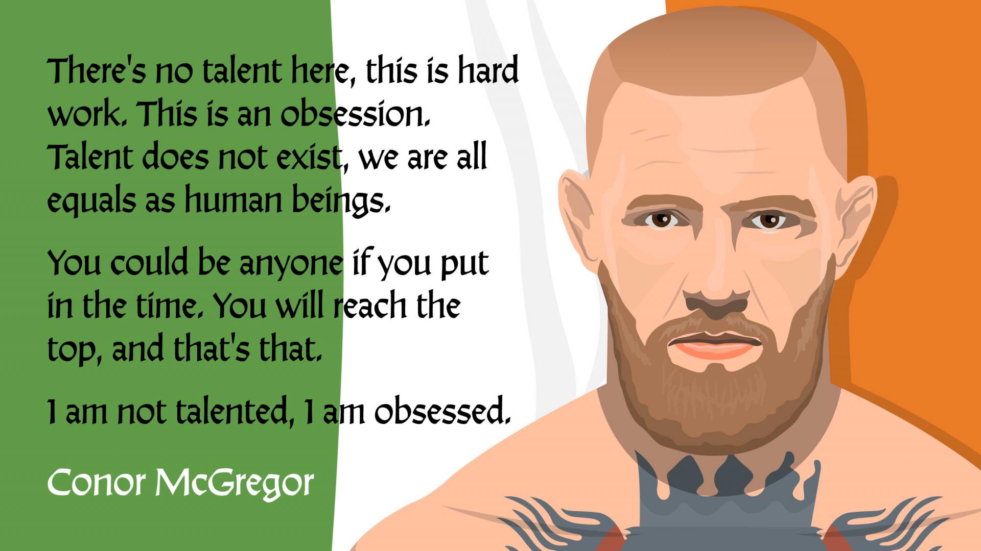 Conor McGregor quote