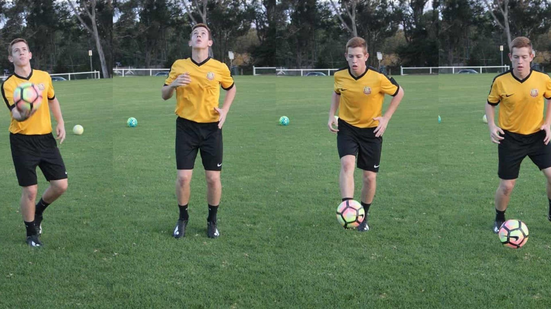 How to a better football striker! Golden Boot Strikers Academy